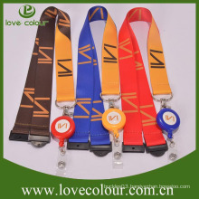 Cheap but high quality customizable lanyards with badge reel